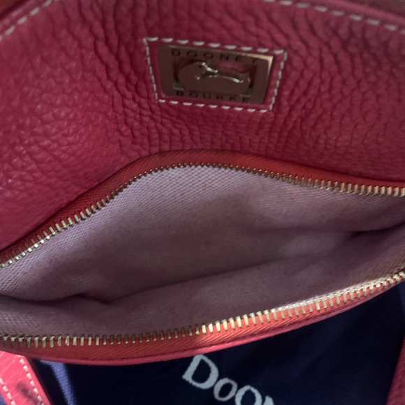 Dooney & Bourke Dillen Letter Carrier Purse, Pink - Picture 12 of 16